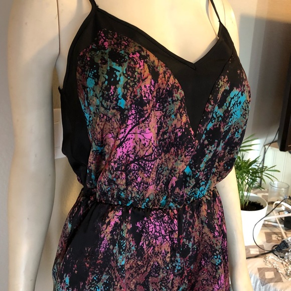 Silky print romper - Picture 3 of 4